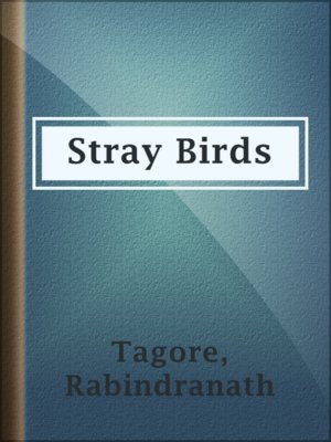 cover image of Stray Birds